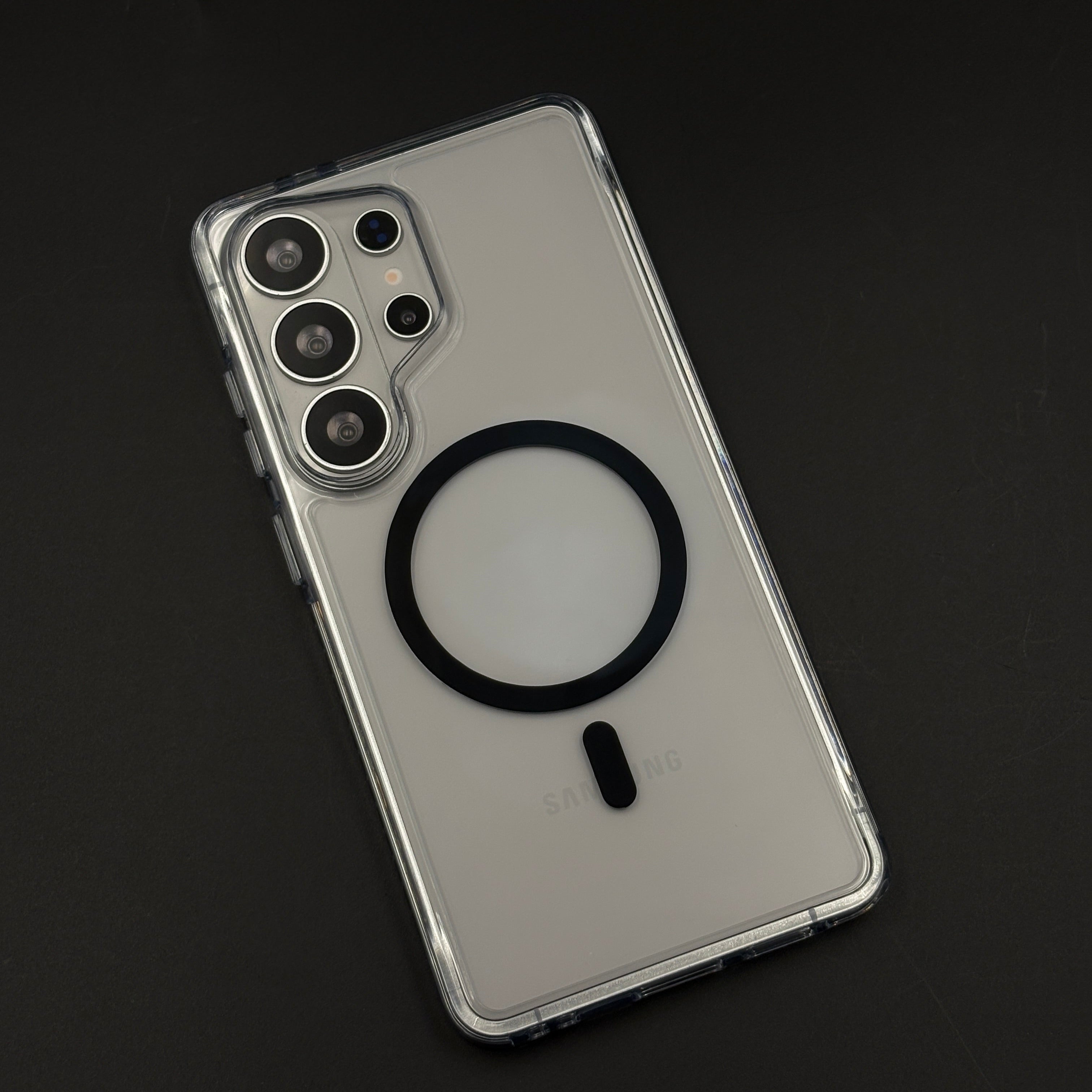 Crystal Clear Anti-Yellow MagSafe Mobile Case Cover for Samsung Galaxy S26 Ultra