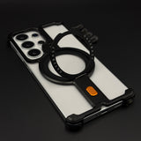 Frameless Metal MagSafe Ring Stand Mobile Case Cover for Samsung Galaxy S26 Ultra