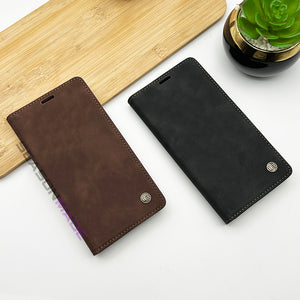 iPhone 15 Series PU Leather Flip Case Cover