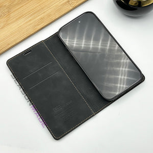 iPhone 15 Series PU Leather Flip Case Cover