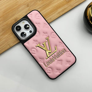 iPhone Luxury Brand Puffer Case Cover