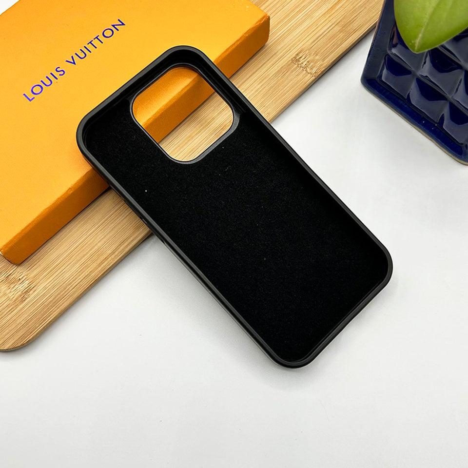 iPhone Luxury Brand Wallet Case Cover Brown