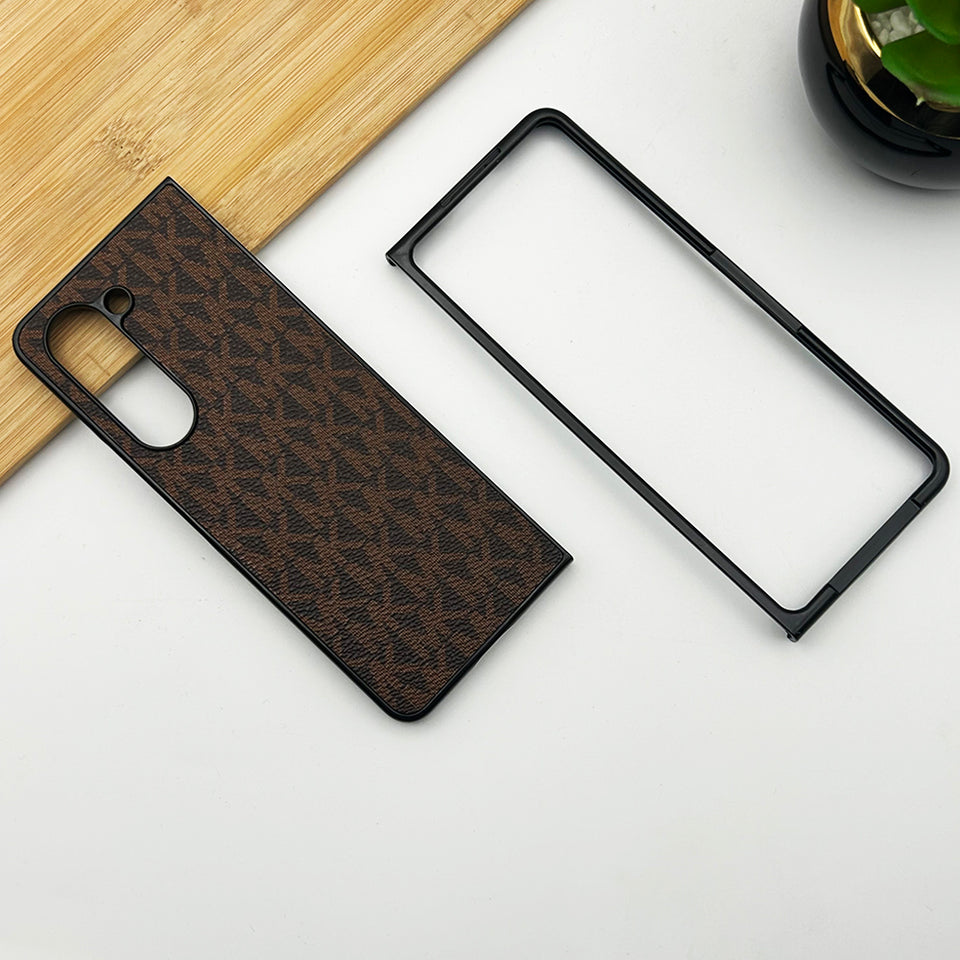 Samsung Galaxy Z Fold 5 MK Luxury Leather Case Cover