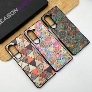 Samsung Galaxy Z Fold 5 Mandala Printed Designer Case Cover