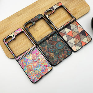 Samsung Galaxy Z Flip 5 Mandala Printed Designer Case Cover