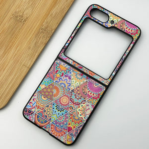 Samsung Galaxy Z Flip 5 Mandala Printed Designer Case Cover