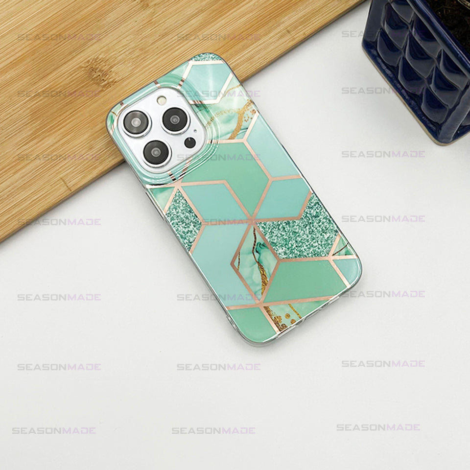 iPhone Series Marble Design Case Cover