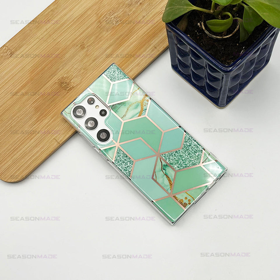 Samsung Galaxy S22 Ultra Marble Design Case Cover
