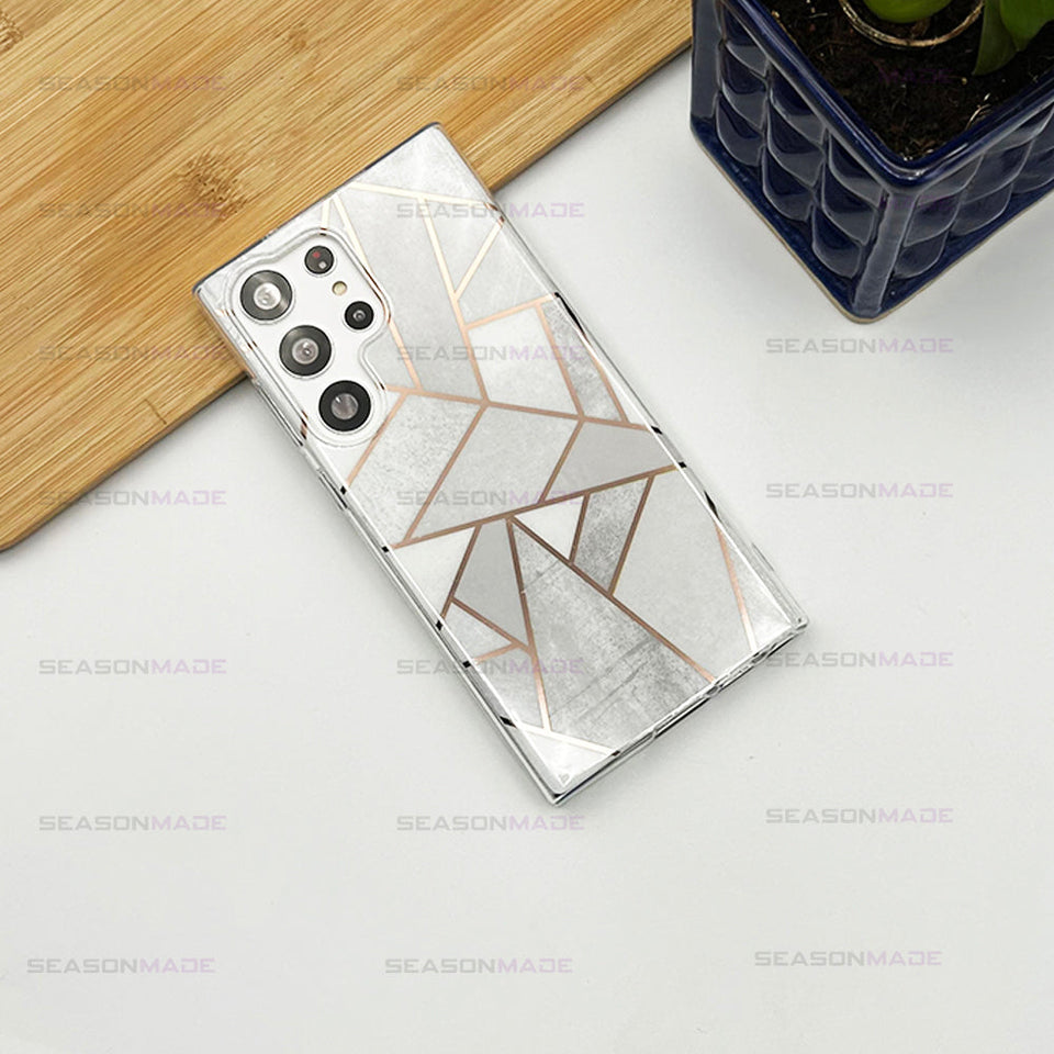 Samsung Galaxy S22 Ultra Marble Design Case Cover