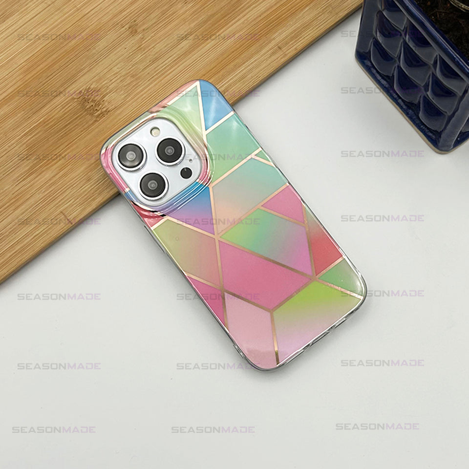 iPhone Series Marble Design Case Cover