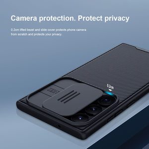 Samsung Galaxy S24 Ultra Nillkin Camshield Case Cover Black