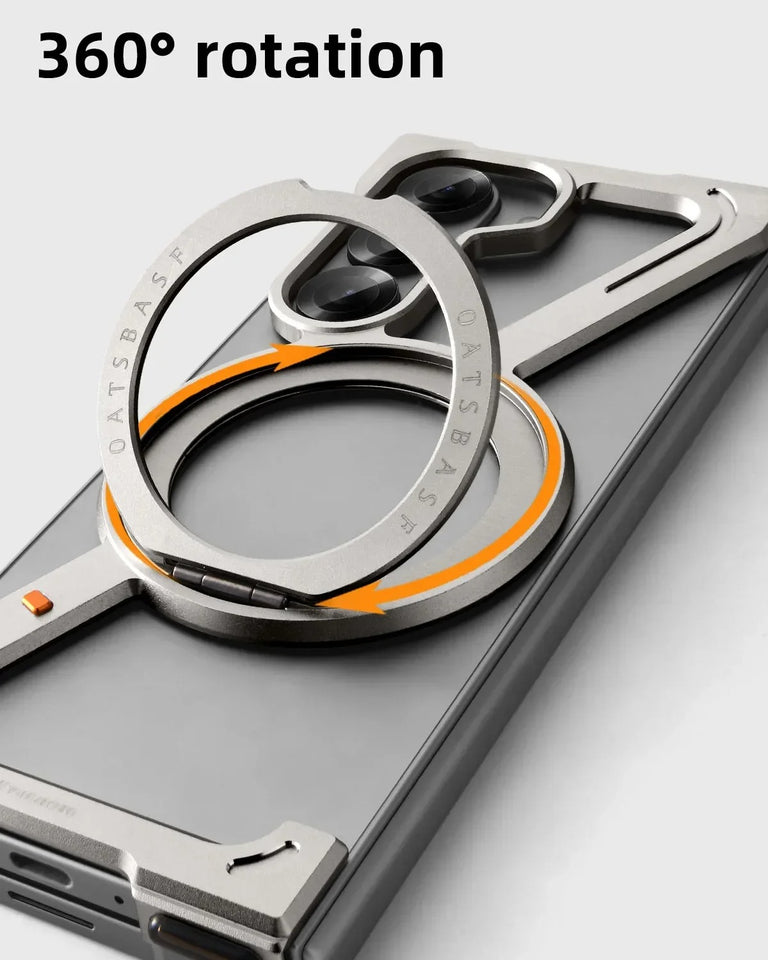 Samsung Galaxy Z Fold 6 Z Shape Aluminium Metal Rotating Kickstand Case
