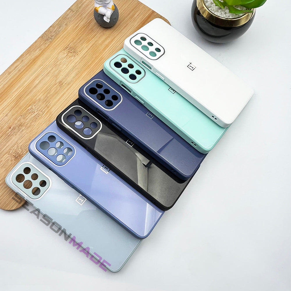 OnePlus 8T And 9R Glass Case Cover With Camera Protection