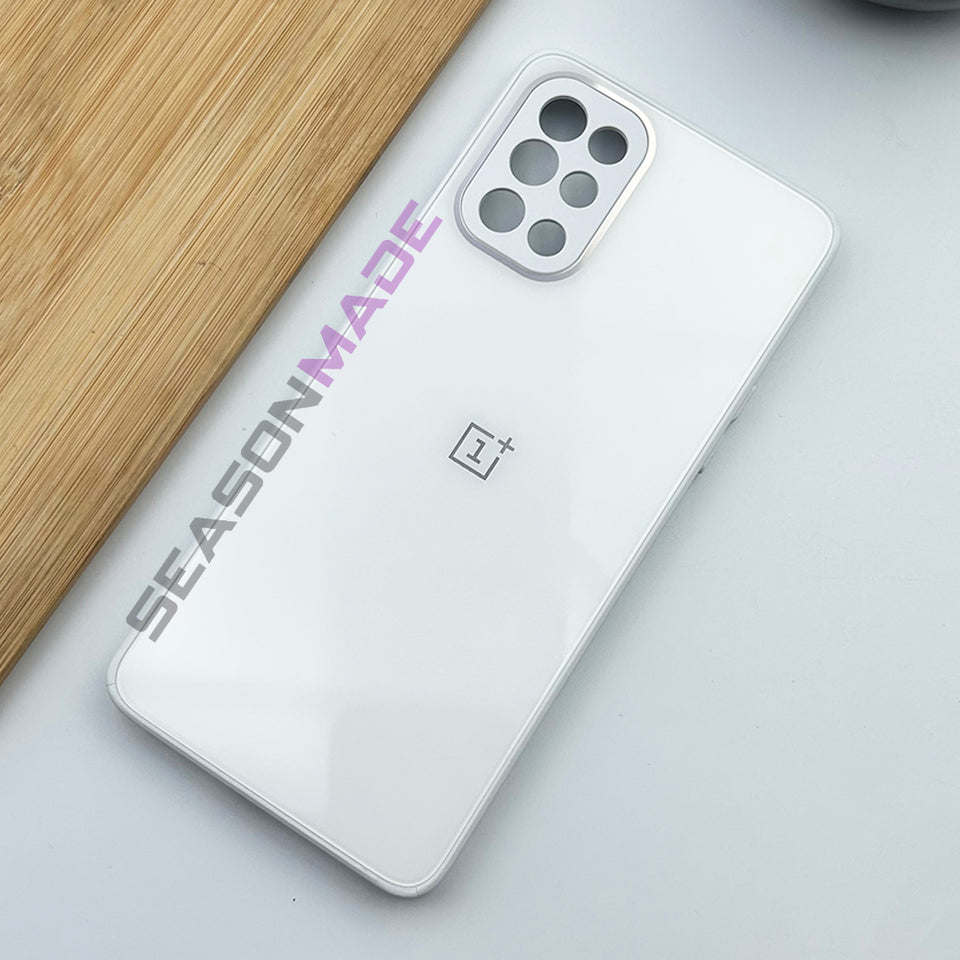OnePlus 8T And 9R Glass Case Cover With Camera Protection