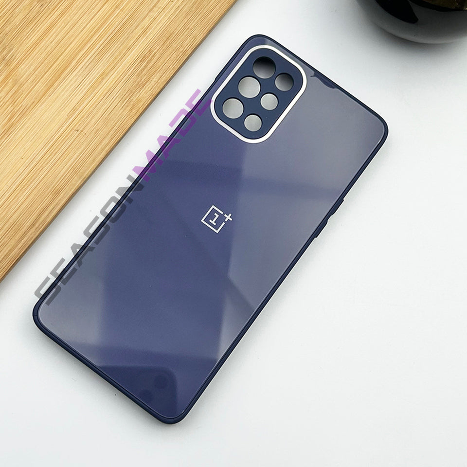 OnePlus 8T And 9R Glass Case Cover With Camera Protection