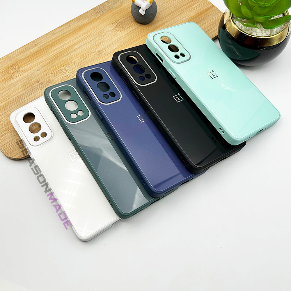 OnePlus Nord 2 Glass Case Cover With Camera Protection
