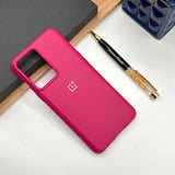 OnePlus Liquid Silicone Case Cover Rose Red