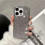 iPhone Luxury Glitter Rhinestone Diamond Side Silicone Case Cover Clearance