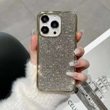 iPhone Luxury Glitter Rhinestone Diamond Side Silicone Case Cover Clearance