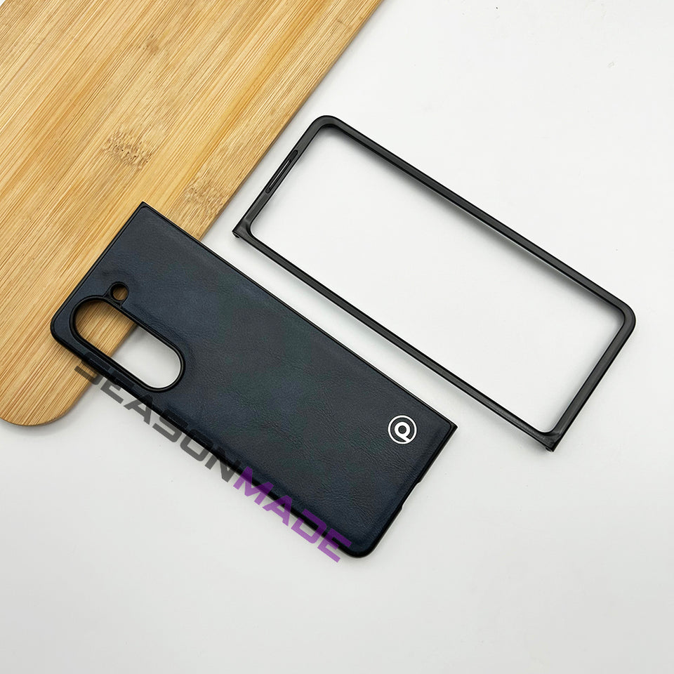 Samsung Galaxy Z Fold 5 Luxury Leather Shockproof Case Cover
