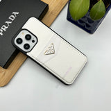 iPhone Luxury Brand Wallet Leather Case Cover