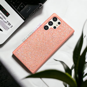 Samsung Galaxy S24 Ultra Glitter Crystal Shimmer Stone Case Cover