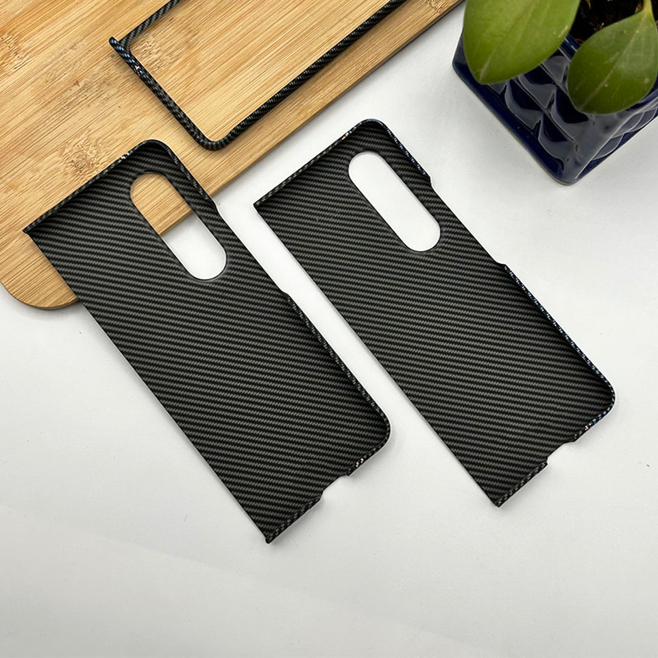 Samsung Galaxy Z Fold 4 Original Carbon Fibre Pattern Slim Case Cover