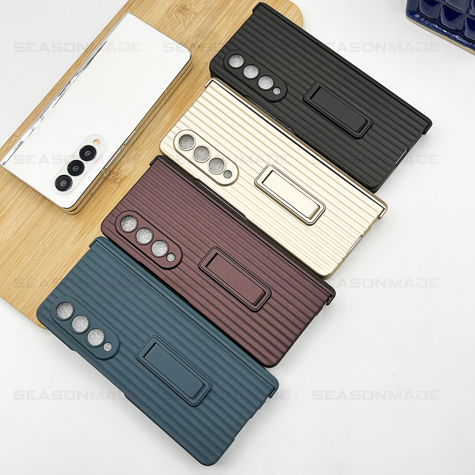 Samsung Galaxy Z Fold 4 Hard PC Suitcase Luggage Design Case Cover