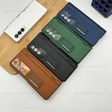 Samsung Galazy Z Fold 4 Fall Proof Cover Case With Kick Stand