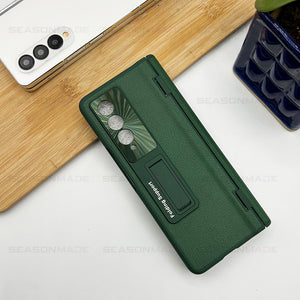 Samsung Galazy Z Fold 4 Fall Proof Cover Case With Kick Stand