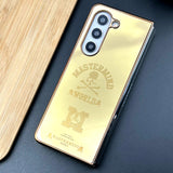 Samsung Galaxy Z Fold 5 Exclusive Handcrafted Gold Plated Case Cover