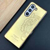 Samsung Galaxy Z Fold 5 Exclusive Handcrafted Gold Plated Case Cover