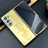 Samsung Galaxy Z Fold 5 Exclusive Handcrafted Gold Plated Case Cover