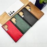 Samsung Galaxy S22 Ultra Leather Card Holder Wallet Back Cover