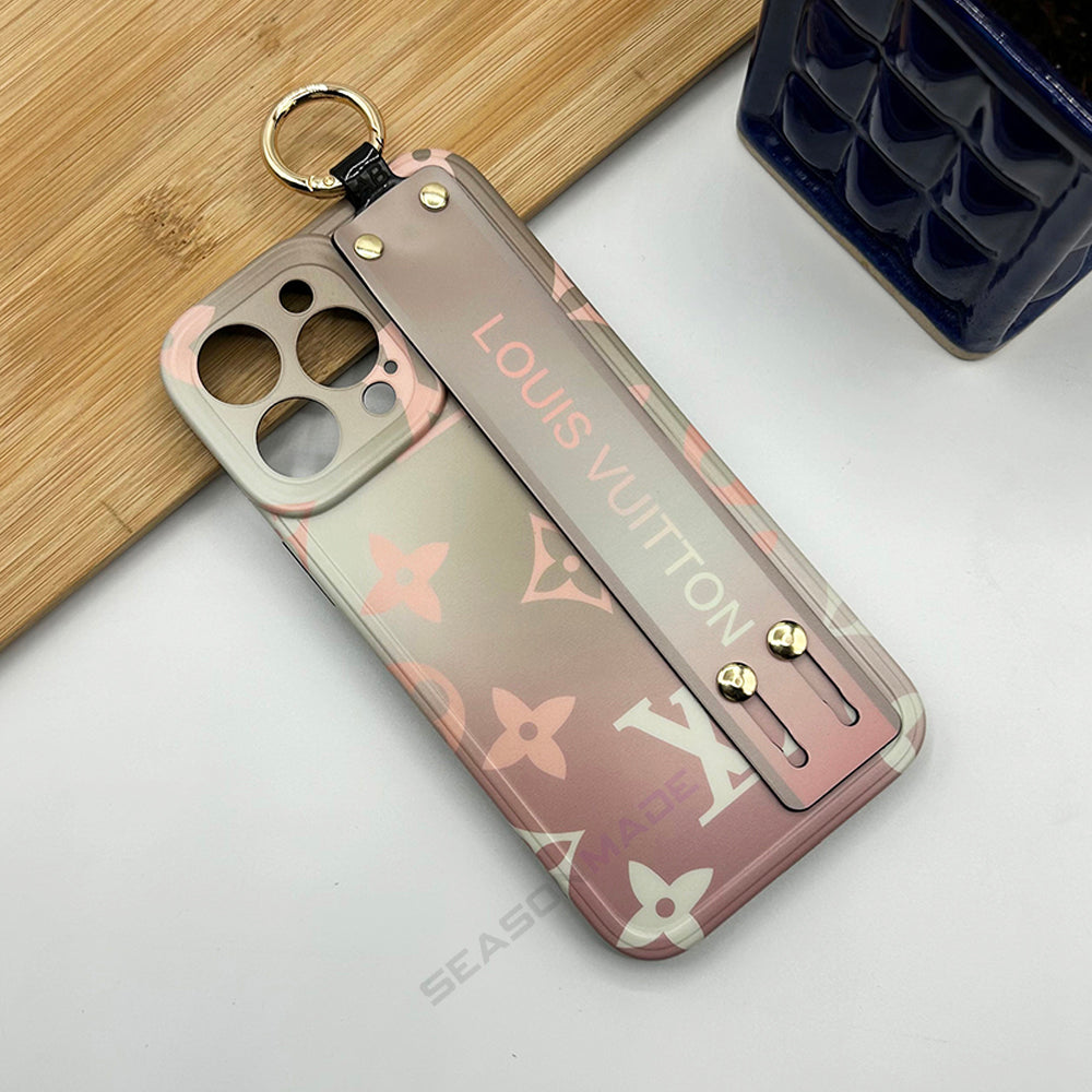 iPhone Luxury Brand Strap Holder Case Cover Dual Shade Multicolor Clearance Sale