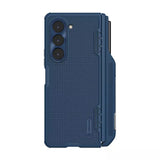 Samsung Galaxy Z Fold 5 Nillkin Frost Shield With S Pen Slot And Stand Case Cover Blue Clearance Sale