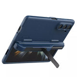 Samsung Galaxy Z Fold 5 Nillkin Frost Shield With S Pen Slot And Stand Case Cover Blue Clearance Sale