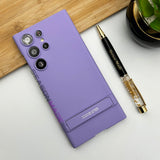 Samsung Galaxy S23 Ultra Matte Finish Camera Protection Kickstand Case Cover