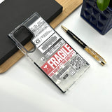 Samsung Galaxy S23 Ultra Fashion Popular Fragile Tag Case Cover