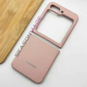 Samsung Galaxy Z Flip 5 Silk Feel Silicone Case Cover Dusty Rose