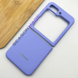 Samsung Galaxy Z Flip 5 Silk Feel Silicone Case Cover Lavender
