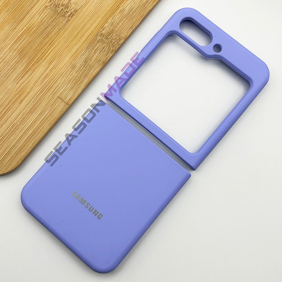 Samsung Galaxy Z Flip 5 Silk Feel Silicone Case Cover Lavender