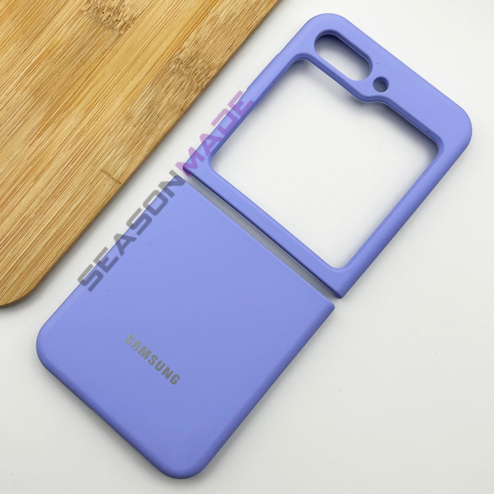 Samsung Galaxy Z Flip 5 Silk Feel Silicone Case Cover Lavender