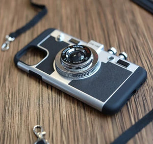 iPhone 15 Series 3D Retro Vintage Camera Case Cover