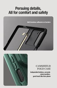 Samsung Galaxy Z Fold 5 Nillkin Camshield Camera Protective Case With S Pen Holder