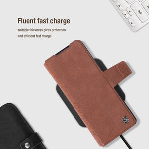 Samsung Galaxy Z Fold 5 Nillkin Aoge Leather Flip Case Cover