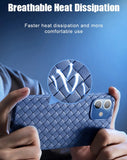 iPhone Luxury Weave Pattern Ultra Thin Light Weight Matte Case
