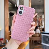 iPhone Luxury Weave Pattern Ultra Thin Light Weight Matte Case