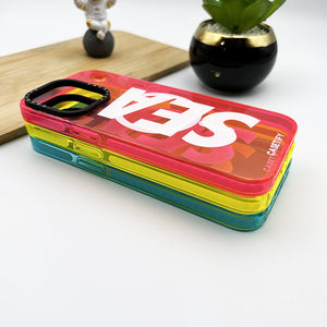 iPhone Neon Sea Edition Silicone Magsafe Case Cover Clearance Sale
