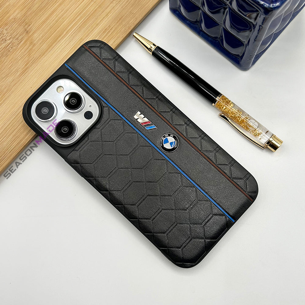 iPhone 15 Series Sport Performance M Honeycomb Design Case Cover
